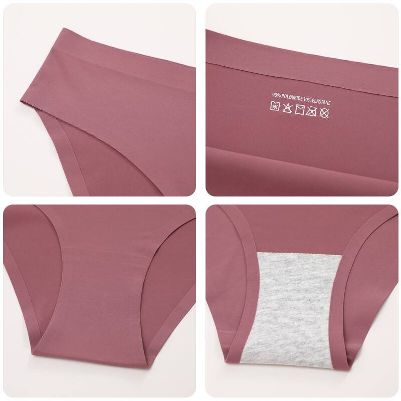 Calcinha Sem Costuras Cintura Regular Comfort - Kit 5 Peças - 4