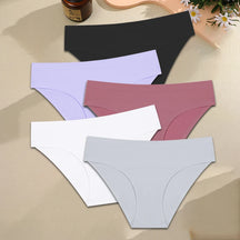 Calcinha Sem Costuras Cintura Regular Comfort - Kit 5 Peças - 7