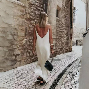 Vestido Longo Branco Maya